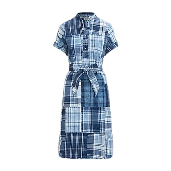 POLO DENIM & SUPPLY RALPH LAUREN Womens SZ 6  Long Henley Dress Lagenlook - Picture 1 of 10